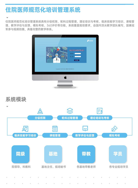 住院醫(yī)規(guī)范化培訓管理系統(tǒng)